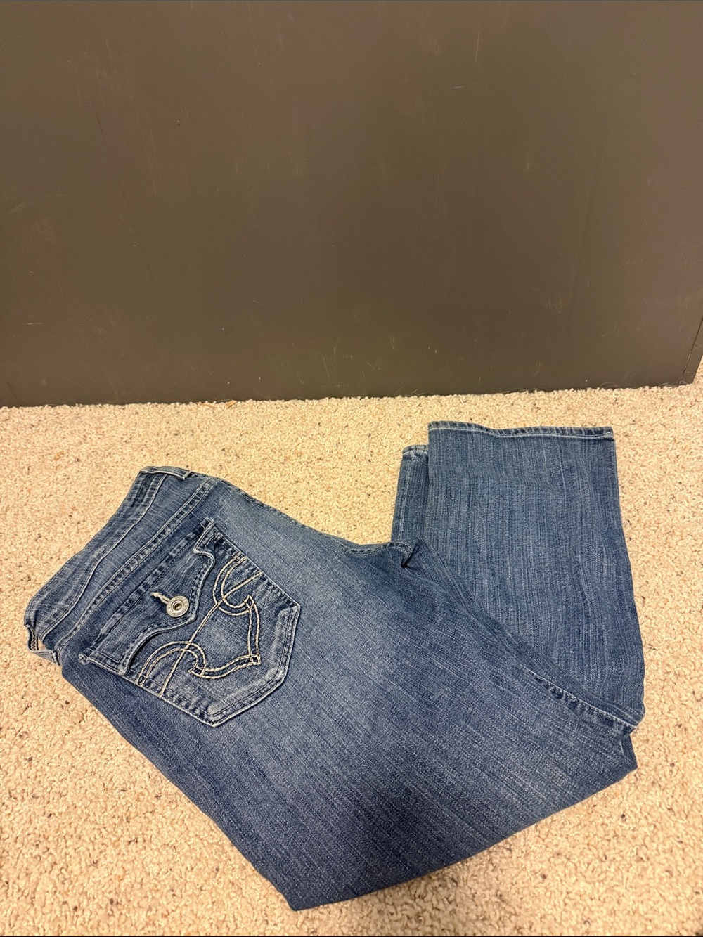 Big Star Women's Medium Blue capris